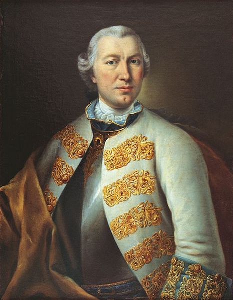 Portrait of count Karl von Sivers